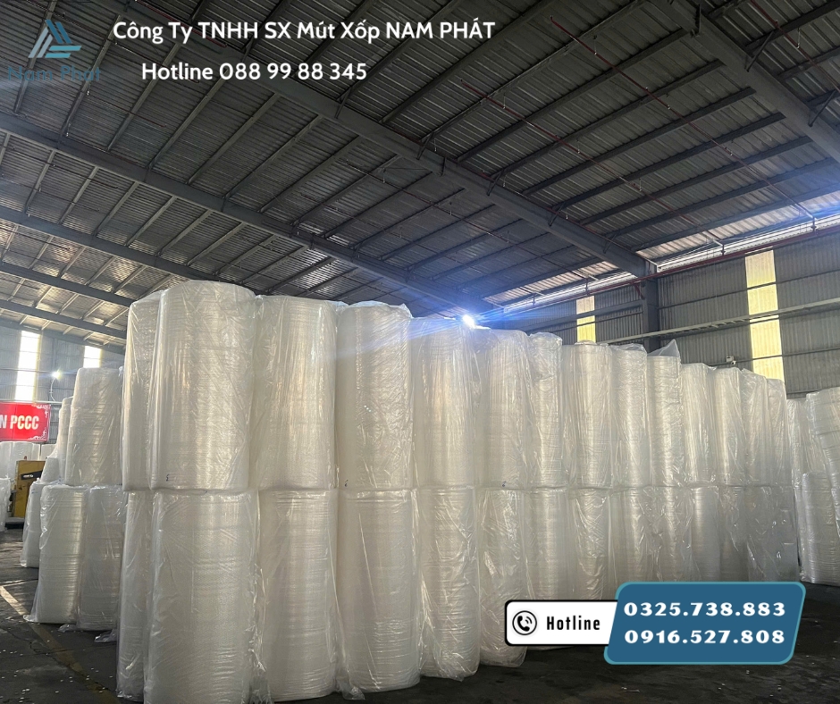 Xốp Hơi 2 Lớp Khổ 140cmx100m Giá Sỉ