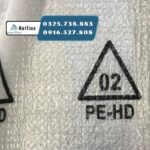 Túi xốp foam in chữ nhận diện thương hiệu rõ ràng