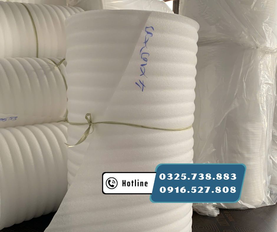 Cuộn Xốp Foam Bọc Hàng Dày 4mm